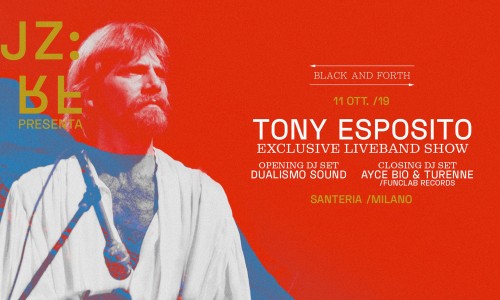 Tony Esposito 'Live Band' per Jazz:Re:Found a Milano, Santeria -  video di Tony Esposito, live @Rsi 1983